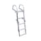 Whitecap Aluminum Folding Pontoon Ladder - 4 Step S-1865C - alternate 1